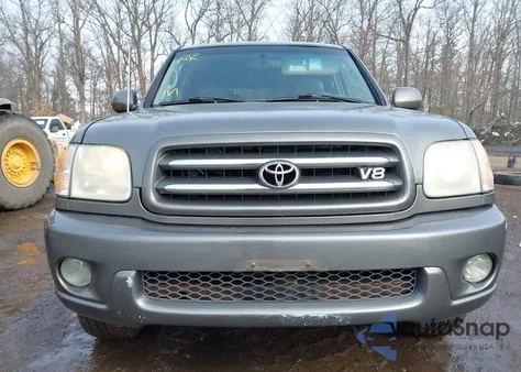 2003 Toyota Sequoia Limited V8 from USA, damaged, VIN 5TDBT48A13S165772